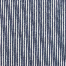 Denim 7oz - Hickory Thin Stripe - Blue - END OF BOLT 60cm