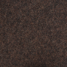 Boiled Wool Coating - Marled Chocolate Brown