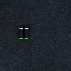 Boiled Wool Coating - Marled Navy Blue