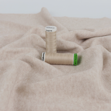 Brushed Ribbed Jersey Knit - Oatmeal