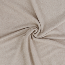 Brushed Ribbed Jersey Knit - Oatmeal