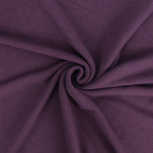 Brushed Ribbed Jersey Knit - Purple