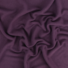 Brushed Ribbed Jersey Knit - Purple