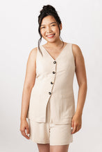 Named Asteri Button Down Dress & Vest