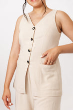 Named Asteri Button Down Dress & Vest