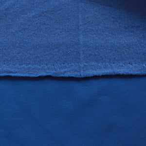 Fleece Backed Sweatshirt Jersey - Blue Cobalt - END OF BOLT 40cm