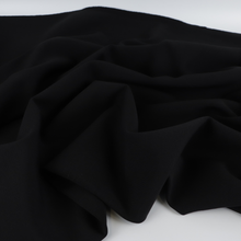 Cotton Blend Interlock - Black