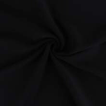 Cotton Blend Interlock - Black