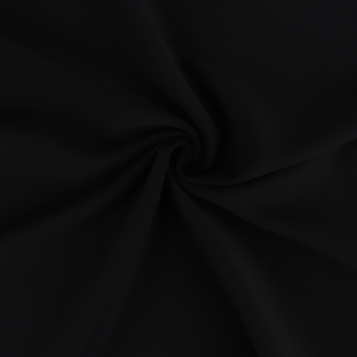 Cotton Blend Interlock - Black