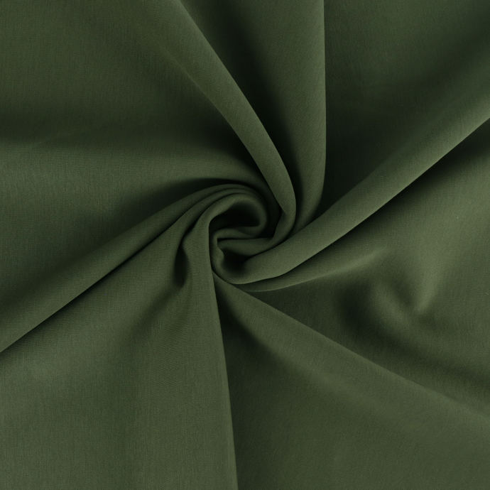 Cotton Blend Interlock - Green