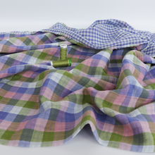 Cotton Double Gauze - Reversible Spring Check