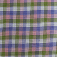 Cotton Double Gauze - Reversible Spring Check