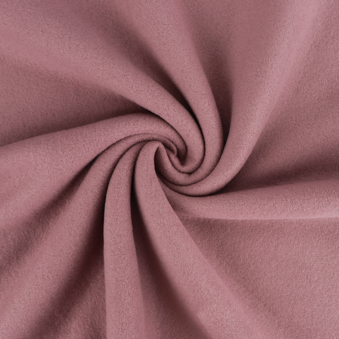 Cotton Fleece  - Dusky Rose