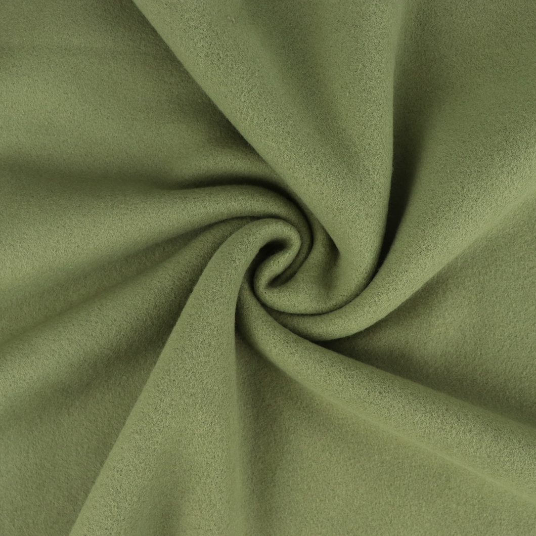Cotton Fleece  - Pistachio Green