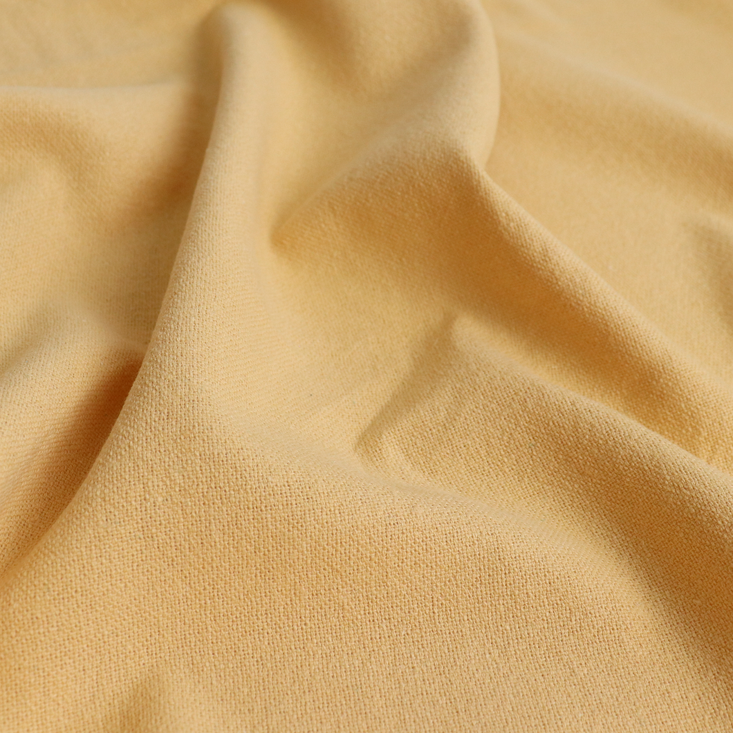 Cotton Linen Mix - Butter Yellow