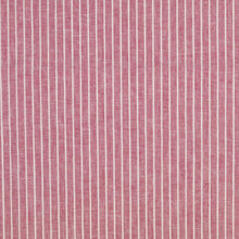 Cotton Linen - Marled Berry Red - Stripe