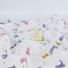 Cotton Poplin - Floral Cowboy Boots