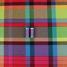 Yarn Dyed Cotton - Rainbow Check