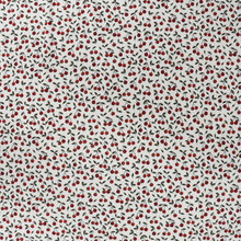 Cotton Ribbed Jersey - Cherries