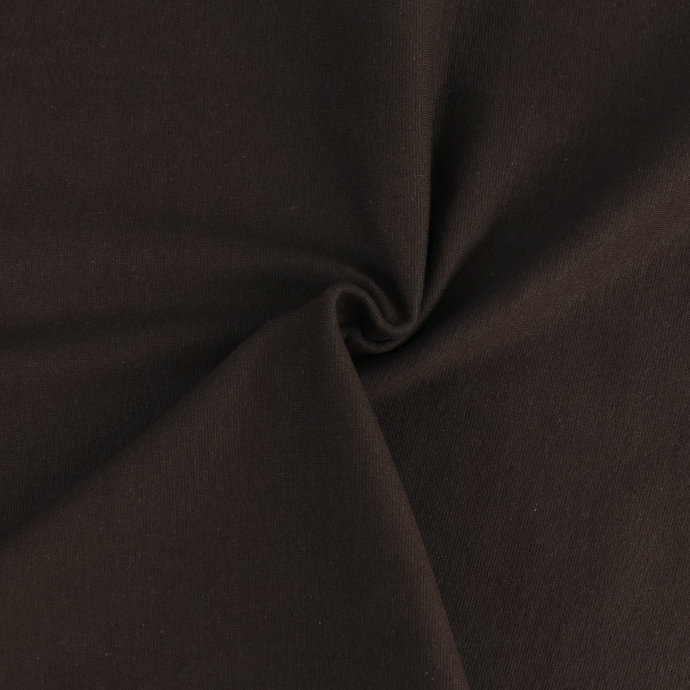 Ribbing Cuffing - Organic Cotton - Chocolate Brown