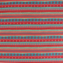 Cotton Seersucker - Geometric Stripe