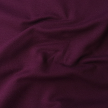 Cotton Sweatshirt Brushed Jersey - Plum PREORDER