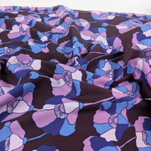 Cotton Viscose Lawn - Purple Poppy