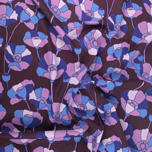Cotton Viscose Lawn - Purple Poppy