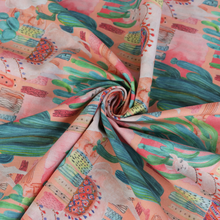 Cotton Voile - Llama Trail