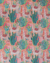 Cotton Voile - Llama Trail