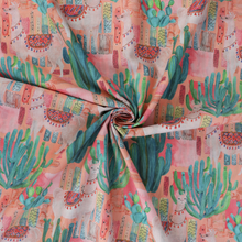 Cotton Voile - Llama Trail