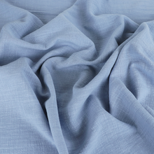 Washed Crinkled Cotton - Light Blue