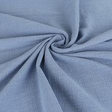 Washed Crinkled Cotton - Light Blue