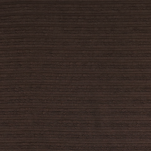 Deadstock Jersey - Chocolate Brown Sheer Stripe