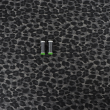 Deadstock Stretch Cotton - Grey Leopard