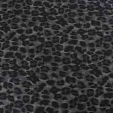 Deadstock Stretch Cotton - Grey Leopard