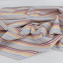 Deadstock Cotton Seersucker - Sunrise Stripe