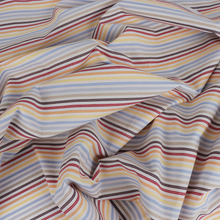 Deadstock Cotton Seersucker - Sunrise Stripe