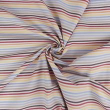 Deadstock Cotton Seersucker - Sunrise Stripe