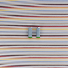 Deadstock Cotton Seersucker - Sunrise Stripe