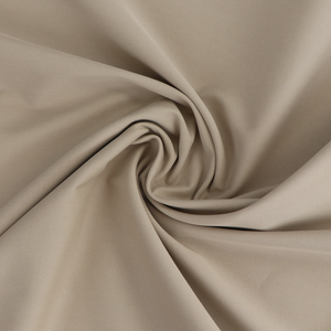 Deadstock Trench Coating - Cotton Cupro Twill - Light Beige