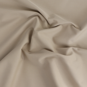 Deadstock Trench Coating - Cotton Cupro Twill - Light Beige