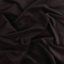 Deadstock Cotton Velvet - Dark Chocolate Brown