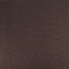 Deadstock British Wool Suiting - Metallic Silver Chocolate Brown