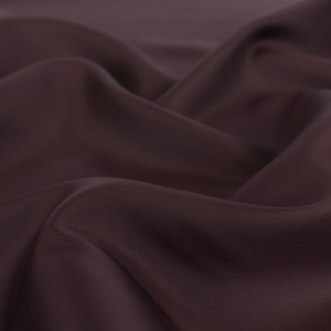 Deadstock Viscose Blend Lining - Dark Plum