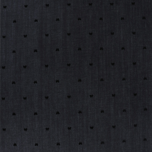 Deadstock Stretch Denim - Bow Polka Dot