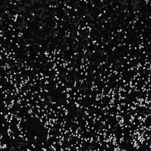 Deadstock Stretch Velvet Sequins - Black