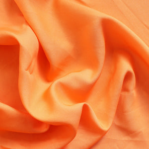 Deadstock Tencel™ Twill - Bright Orange - END OF BOLT 83cm