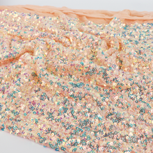 Deadstock Tulle Sequins - Blush