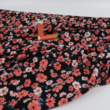 Deadstock Viscose Jersey - Coral Flowers